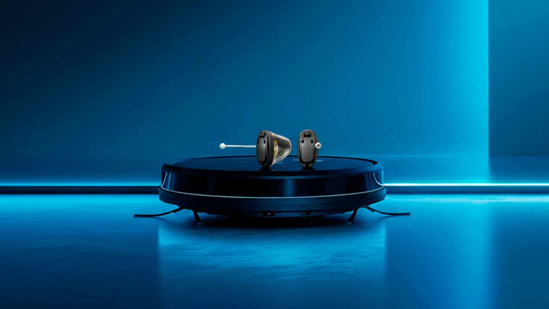 audífono invisible Oticon dentro del canal auditivo